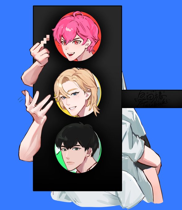 「middle finger multiple boys」 illustration images(Latest)