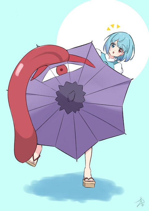 「geta umbrella」 illustration images(Latest)