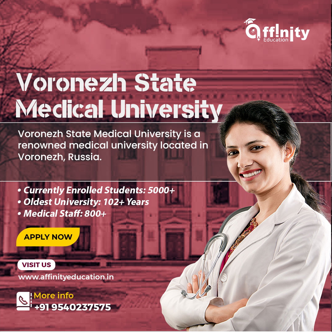 Voronezh State Medical University! 🎓💉 Renowned for excellence in medical education, we're located in Voronezh, Russia. 🌍✨

📚  #MedicalEducation #MedSchool #FutureDoctors
🌍 #mbbsinabroad #mbbsinphilippines #studymbbs
👩‍⚕️ #MedicalStudents  
🎓 #MedicalDegree #MedicalTraining