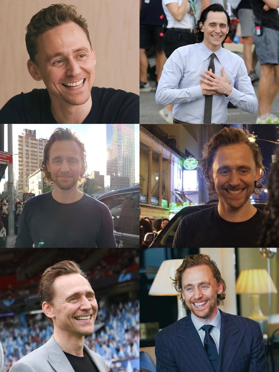 His smile 🥹
#TomHiddleston