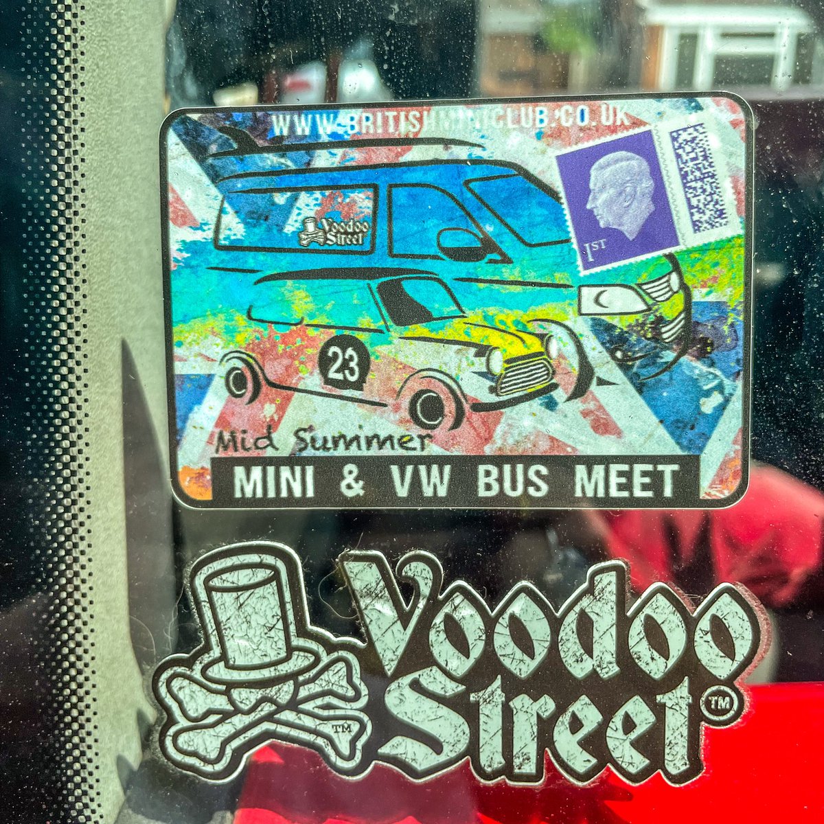 voodoostreet's tweet photo. Mini &amp; VW Bus Meet this weekend at Kingswinford DKRFC.  No need to book but come in a VW or Mini.  Camping is £20.  Live acoustic set tonight.  We’ll be bringing show stickers and sun hats! #vw #mini #kingswinford #dudley #minishow #vwshow #vwcampout #camping https://t.co/50fsBeK3fy