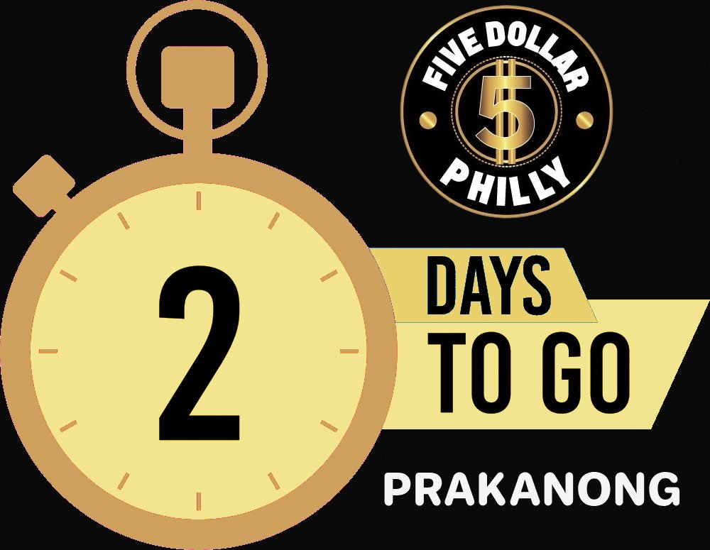 FiveDollarPhil1's tweet photo. Just 2 days to go until we open our new kiosk at "The 'Backyard' in Prakanong.

On Monday 26th June from 4PM you can enjoy a 20% Discount on ALL dine-in or takeaway Philly's and smash burgers. This outstanding offer runs until July 1st.

We look forward to seeing you. https://t.co/h7l0AjzEKF