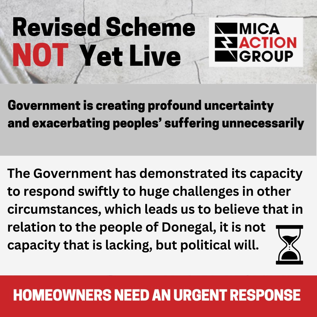 Where is the urgency @DarraghOBrienTD #Defectiveconcretecrisis