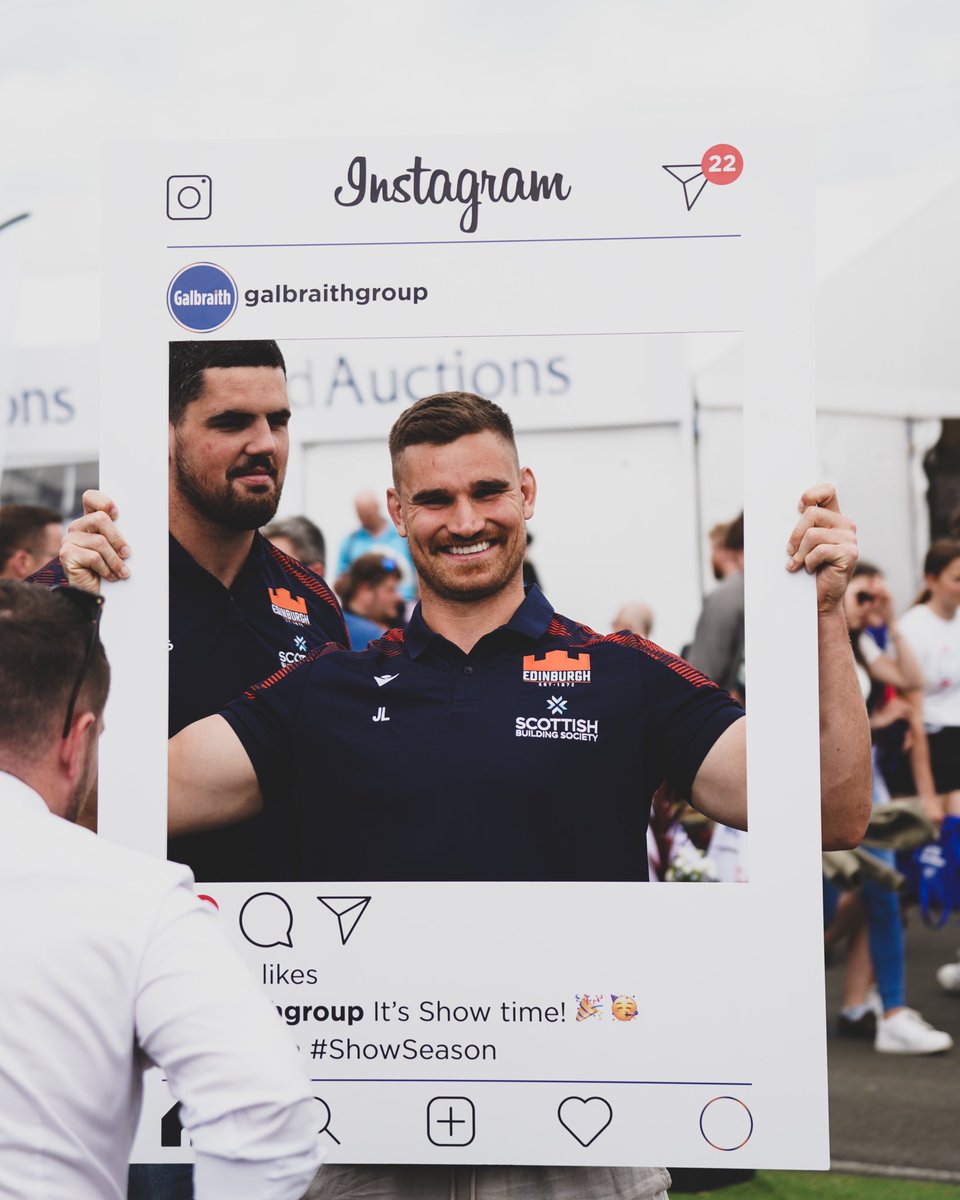 Always fun when <a href="/EdinburghRugby/">Edinburgh Rugby</a> pop by!🧡🦌 

#Galbraith | #AlwaysEdinburgh