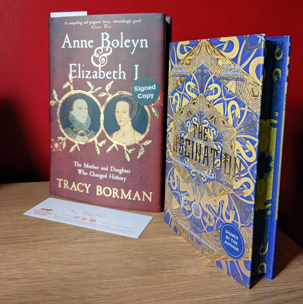 Stunning book post courtesy of @foxlanebooks 😍 thank you!

Both signed editions as well!!!

📖 Anne Boleyn & Elizabeth I by @TracyBorman

📖 The Fascination by @essiefox @OrendaBooks 

#indiebookshopweek #indiebookshop #BookPost #bookmail #anneboleynandelizabethi #thefascination