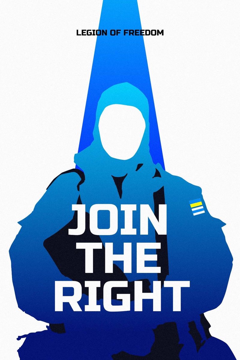 legion_svoboda's tweet photo. ❗️ The conflict with Wagner and the surrender of a huge number of territories without a fight showed that the Kremlin is completely unprepared for internal strife. It is ready to kill and rob people in other countries, to rape civilians in Ukraine, but not to protect its own people from the war crimes of its own soldiers. Your stunt with the mobilization of the finished ones backfired on you. The coup d'état provoked by Putin's war has come.

Modern Russia is not fighting for its future. Not for freedom and independence, but for the false values and wallets of the Kremlin grandfathers.

Putin has already failed to defend the country. He had a chance, 20 years of chances. But he didn't take it: he only pushed Russia further and further to the bottom of civilization.

And now he, Putin, and all his clown generals got their faces dipped in the truth. And this was done by his own people, who have seen what war is like and who want to fight not for imaginary ideals, but for the picture of the world, which they believe to be real.

Prigozhin and I are enemies on the battlefield, but now he is telling the truth: about how cowardly generals are sending hundreds of thousands of Russians to their deaths as cannon fodder. His words show that nobody will put up with corruption, dictatorship, hypocrisy. We hope that the war of evil against evil will weaken the repressive machine and we and our twin brothers will liberate Russia.

📍 Soldiers, officers: your hour has come. Unleash your weapons on the towers of the Kremlin, don't let the internecine strife drown Russia in blood. It is time to stop the senseless and brutal killing of Ukrainians and the deaths of thousands of Russians at the front and return home: to where you are needed now.

Our comrades-in-arms, our friends. Do not be afraid: evil will be defeated, they will all go away. After all, dictators always leave. And the Legion will come.