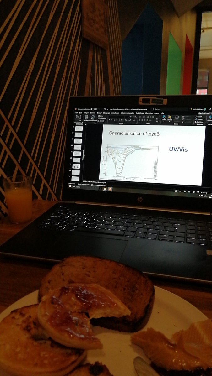 Only a couple hours until the beginning of this years #Gordon Research Seminar on #Bioenergetics in New Hampshire. Taking a last look at my presentation for Sunday, while feeling like arriving in the US with some PB&J on a bagel..