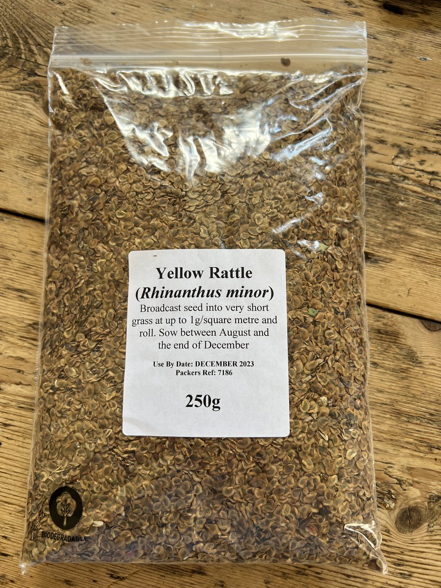 Excited! This just arrived from British Wildflower Seeds/ Habitat Aid - going to be seeding these in the orchard a little later this year as we’re trying to establish an orchard meadow