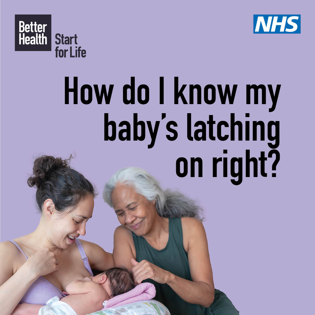 There are a few different breastfeeding positions you can try. Find out more about the most popular breastfeeding positions on our website: nhs.uk/start4life/bab…