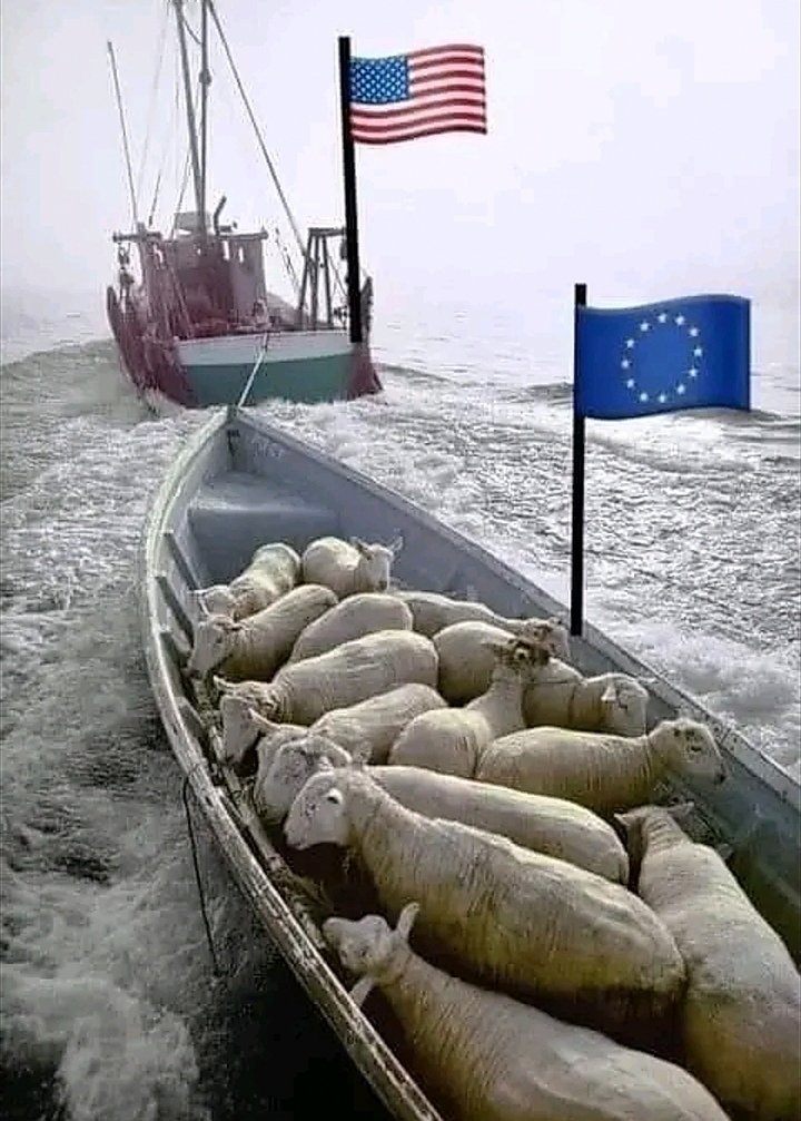 USA y la Unión Europea en una imagen.