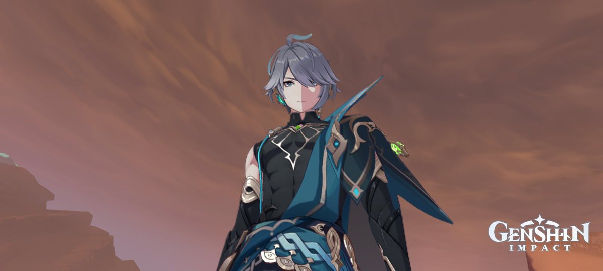 xiaouvr's tweet image. I like how Jean photobombed me when I was taking shots of Alhaitham