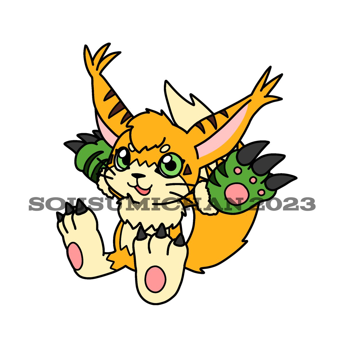 Sou + Wormmon on Twitter: