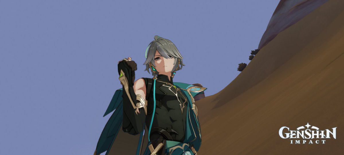 xiaouvr's tweet image. I like how Jean photobombed me when I was taking shots of Alhaitham