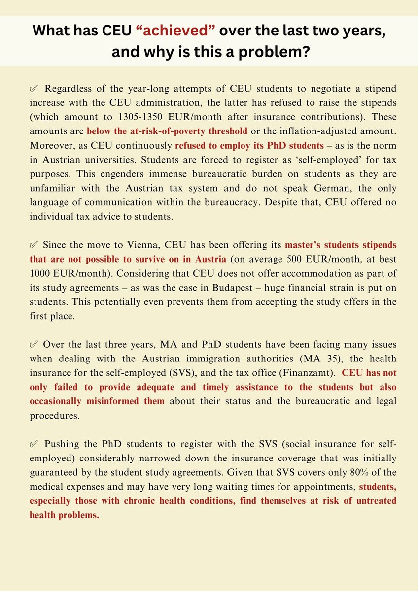 CEU Students Protest tweet media