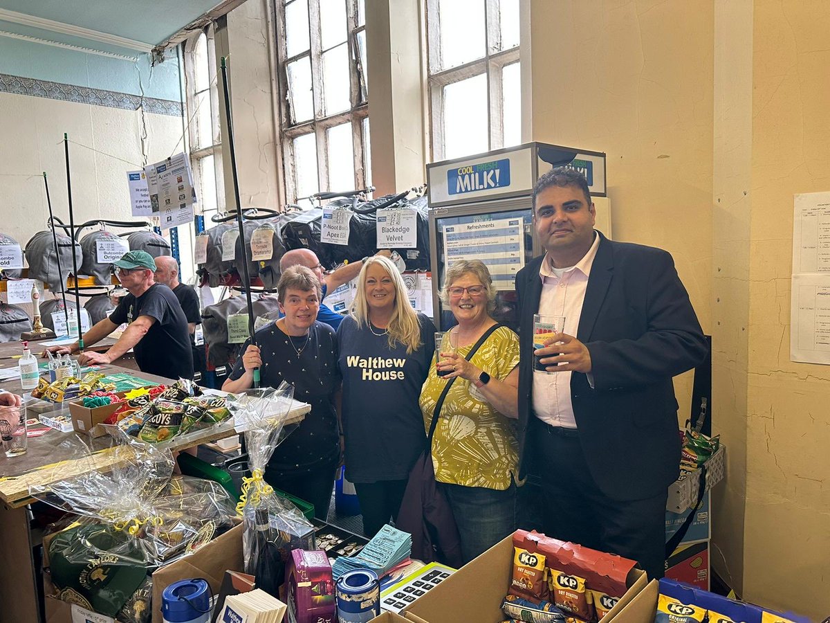 Great to catch up with the Walthew House team at Stockport Beer and Cider Festival yesterday.  Pop along and support them in the upstairs bar