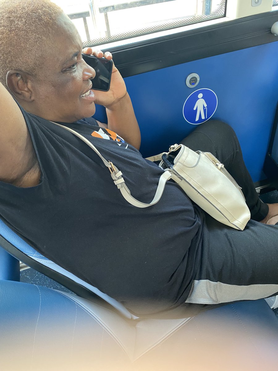 ⁦@EnsignBusCo⁩ this annoying woman sitting in disabled seat on 73 from Grays at 12.42 mom she’s got her shoes off and got her feet on side seats This shouldn’t be allowed