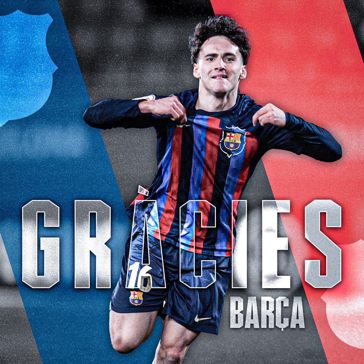 Gràcies, culers! 
Defender esta camiseta ha sido un privilegio, una gran experiencia. Gracias a compañeros, técnicos y trabajadores del club. 

#ForçaBarça 💙❤️