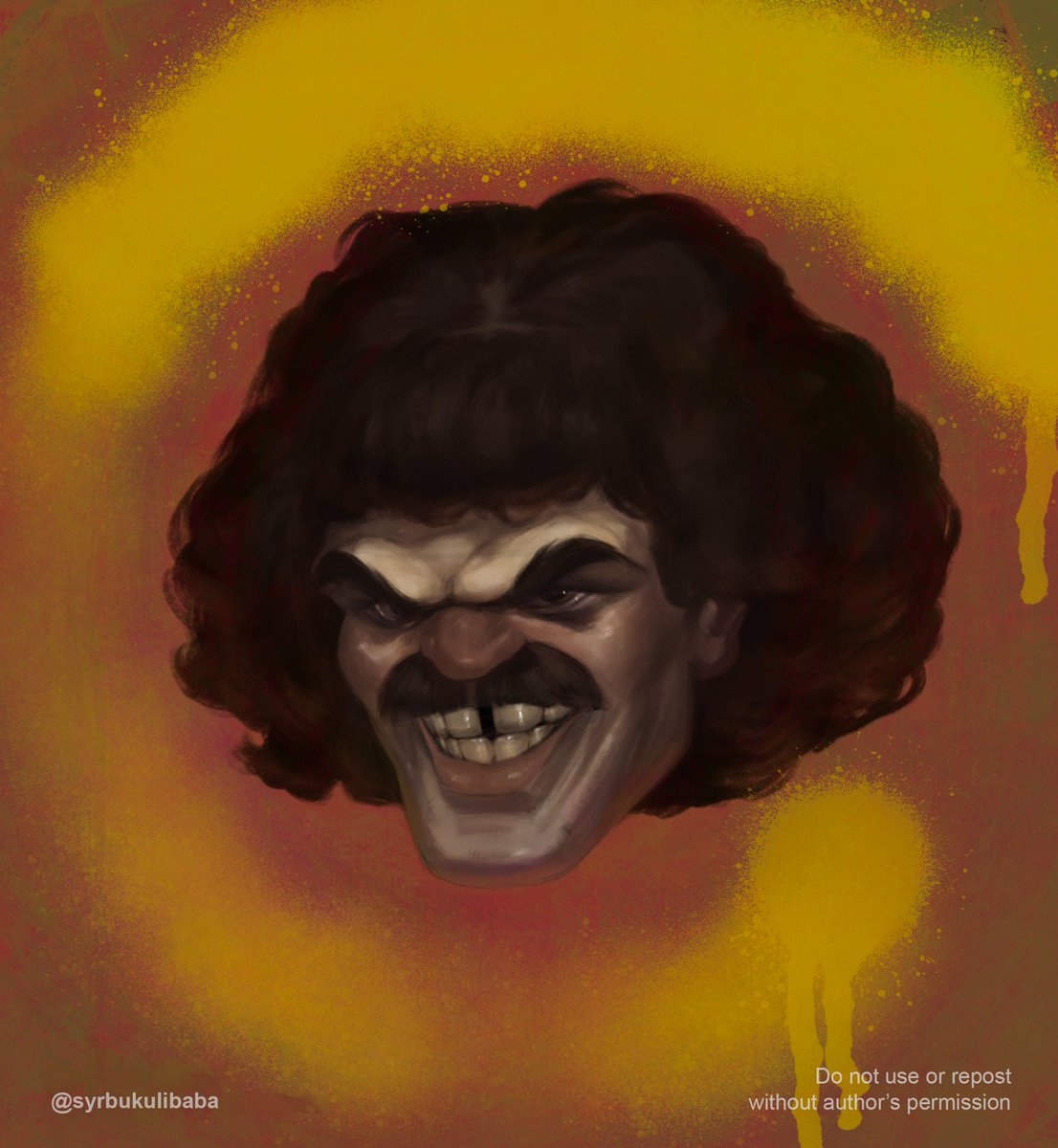 #metalocalypse honestly pickles is my fav out of this piece
also yes murderface is in yellow background because of planet piss if you wondered