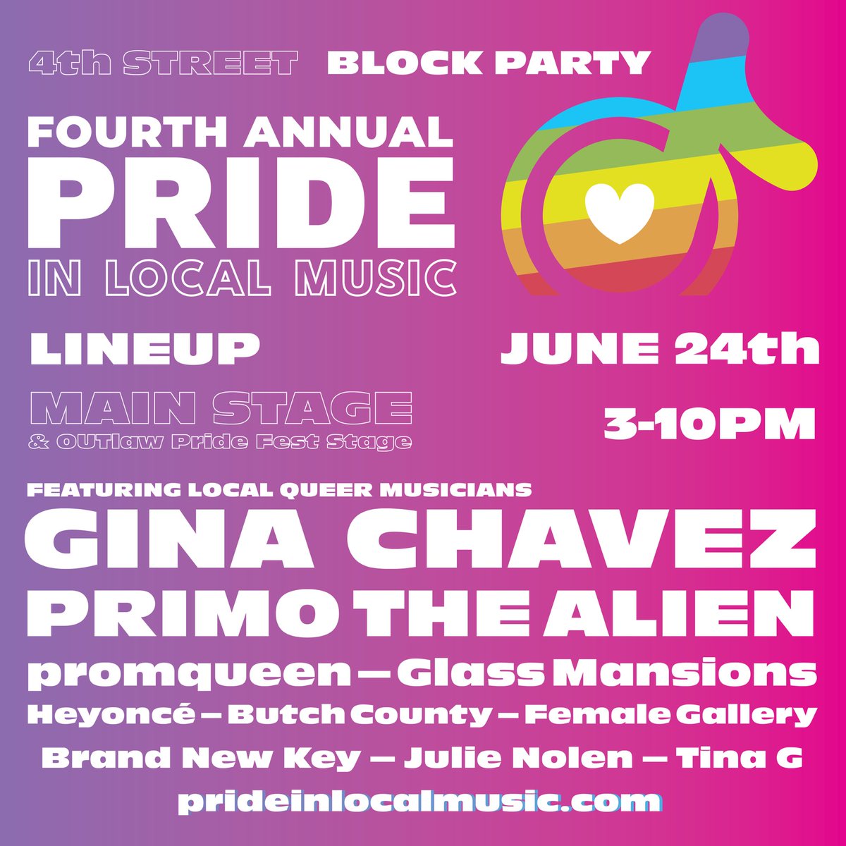 coltonash's tweet photo. @vibesbybrando FREE #PrideinLocalMusic block party on 4th! https://t.co/Y666LUamrq

We will have misters 💦🦄💕 https://t.co/LUzB8FrPmr