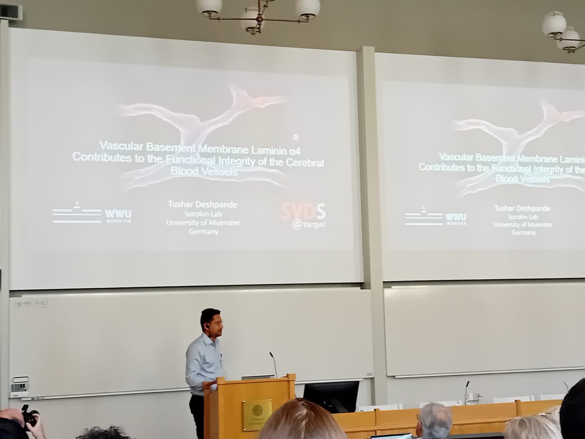 Tushar_dopamine's tweet photo. Fantastic science, wonderful people and amazing Uppsala!- CVB2023! The day started with a satellite symposium on a signal transduction at BBB. It was an utter delight to present our work and get awarded by the leaders in the field! #cvb2023 #IBBS https://t.co/QeTfjZlrs6