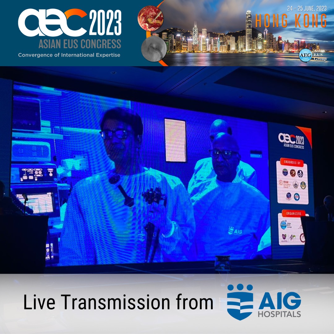 AIG Hospitals on Twitter "Today, we did the LIVE transmission of
