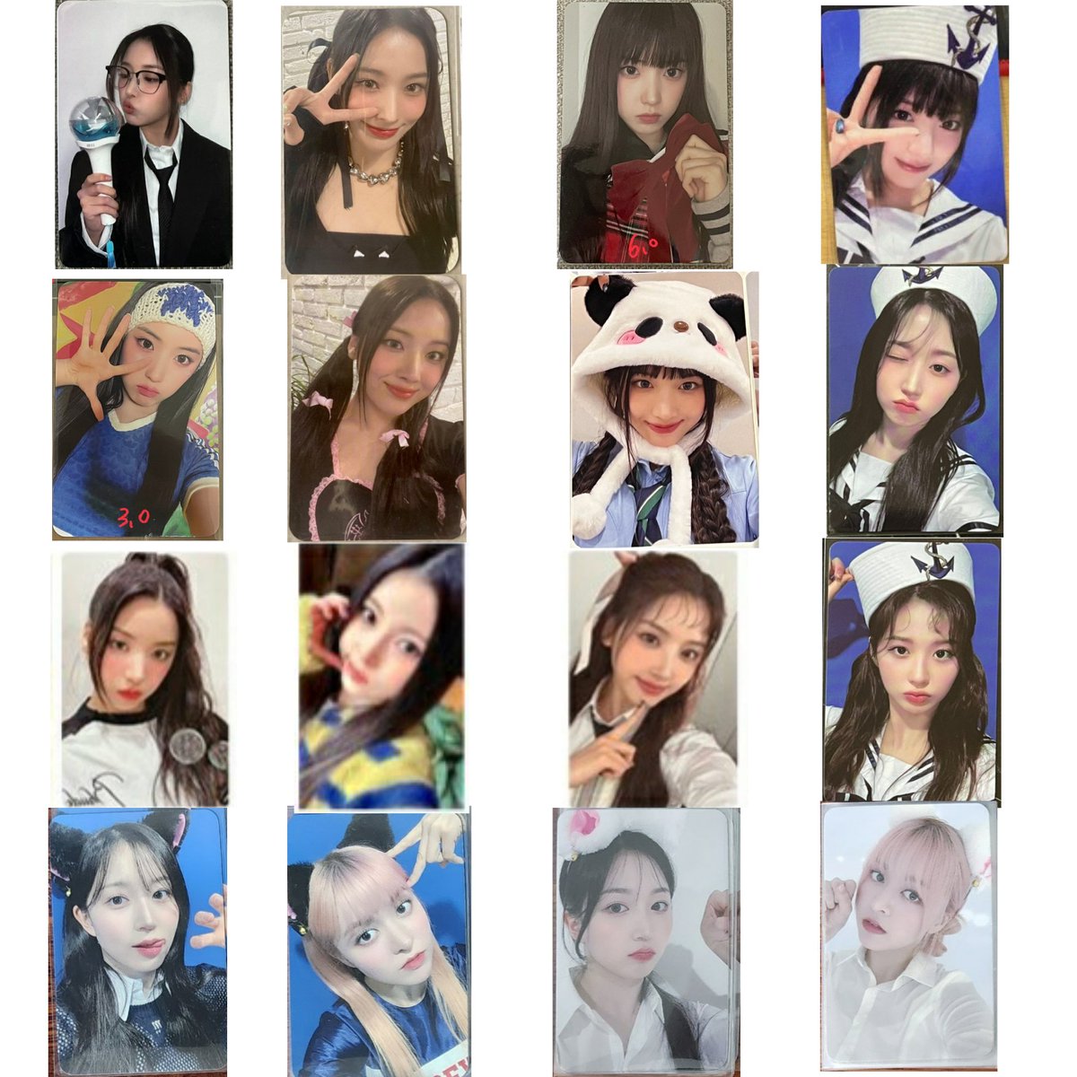 Interest check~
wts nmixx ad mare entwurf expergo

Is there anyone who interested in purchasing all of these photocards?

*3rd pict not on hand (pict ctto)