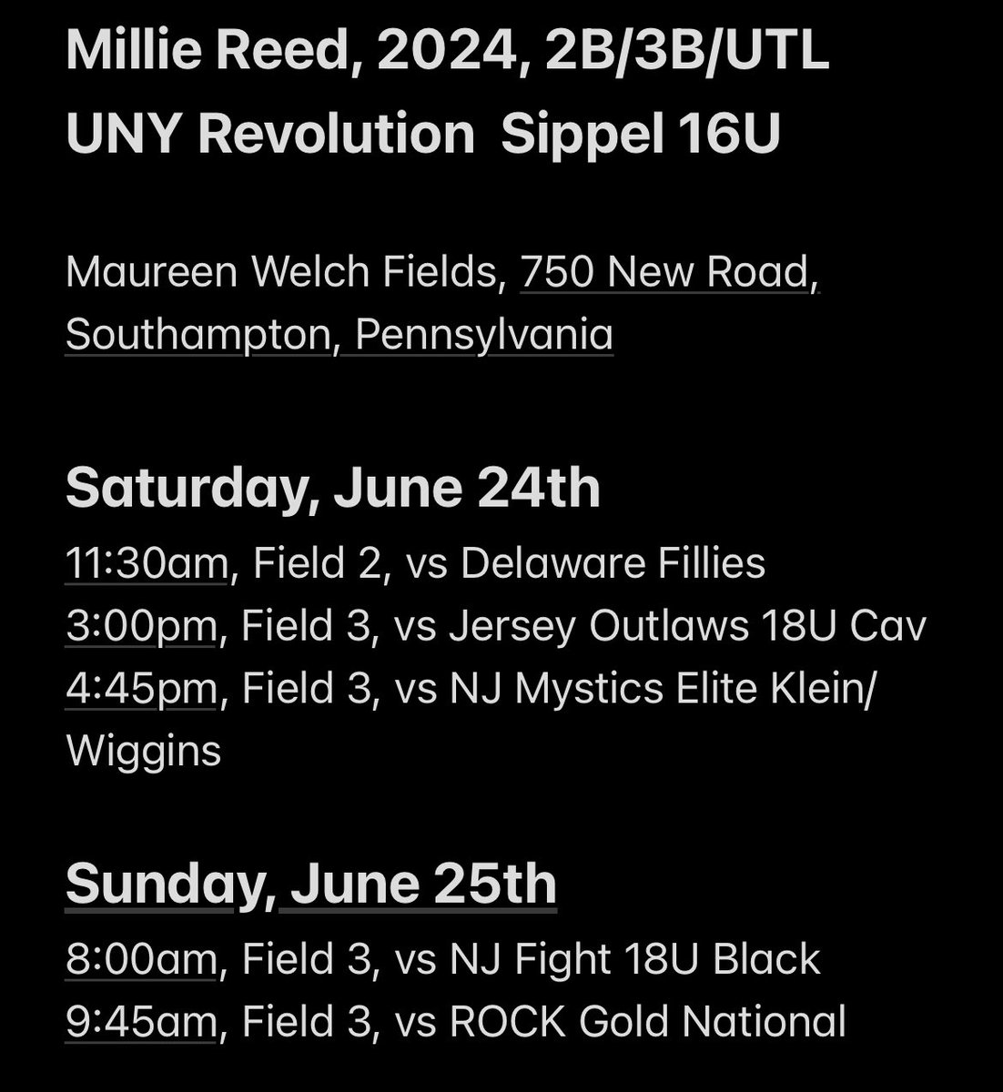 Millie Reed tweet media