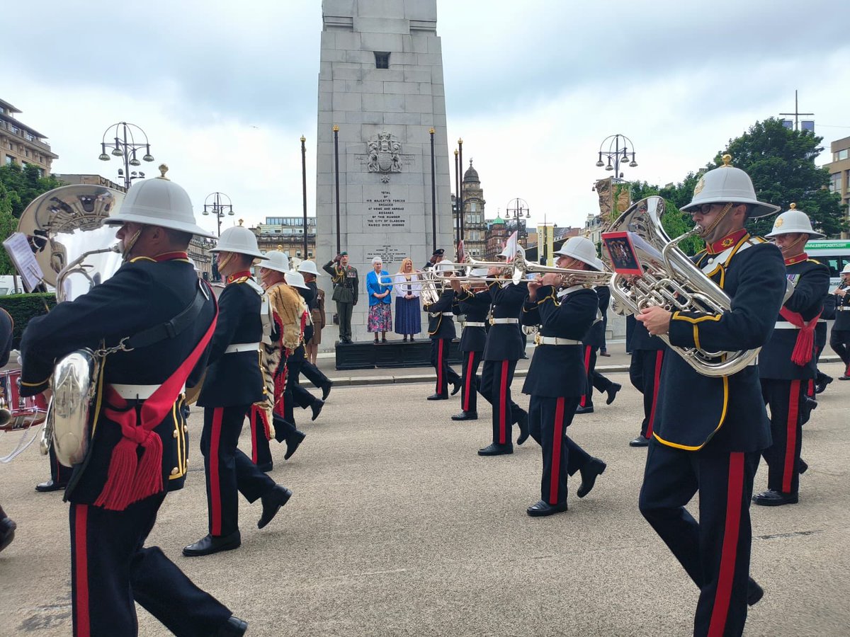 RNinScotland's tweet image. Thank you Glasgow for hosting a fantastic #ArmedForcesDay2023 Forces Day today.