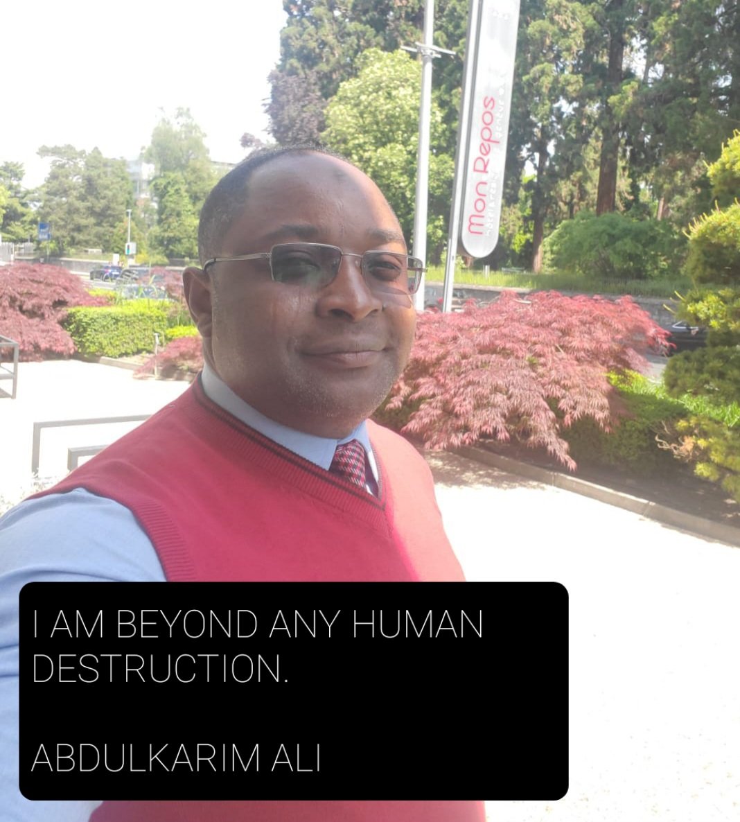 zara26655178's tweet photo. Reputedly, huge sums of money changed hands between a declining muslim ménage and the genderms of Bamenda particularly,  for the abduction and illegal jailing of my spouse. Be it known to them: my husband is beyond human destruction. #freeAllSouthernCameroonians #endthewar https://t.co/wqpJ9aTcNc