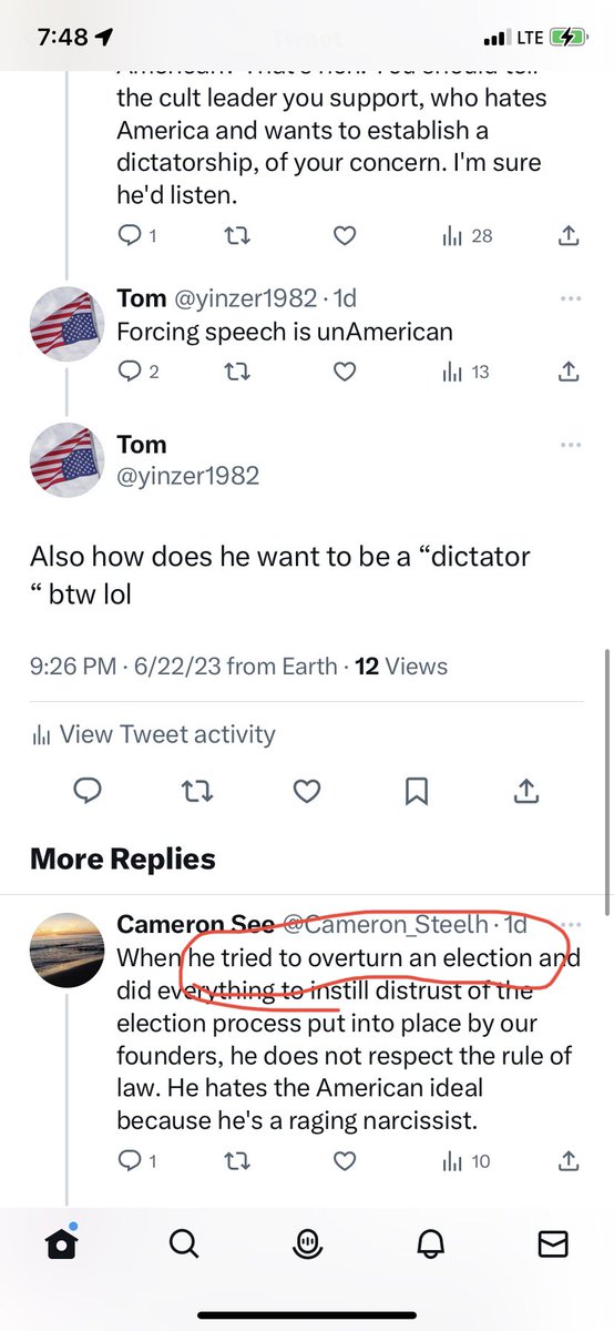 Nah that’s not what ya said buddy . Again Cameron here proves @HorowitzCenter point “inside a lib is a totalitarian screaming to get out” its a “dictatorship “ if R say “hey that election was stolen “ but “it’s ok when Dems do it” . All ab POWER 4 libs #LiberalCommunism