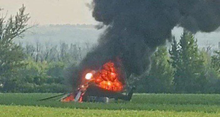 ysmicksaintvel4's tweet photo. 🌍🔴#News:Un hélicoptère de guerre électronique de l’armée russe Mi-8MTPR-1 aurait été abattu ce matin à Voronezh en Russie par le groupe paramilitaire Wagner https://t.co/msU6AwD0iw