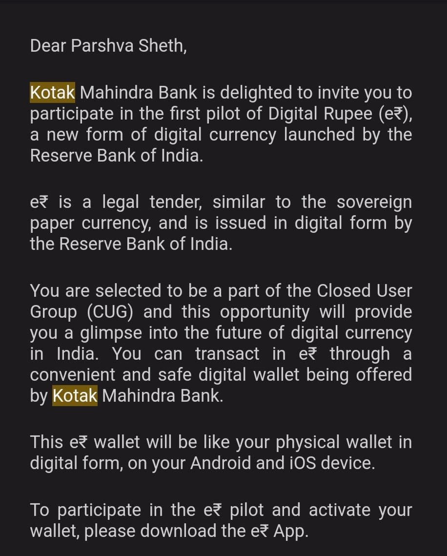 UniverseTwenty's tweet photo. BOOM 💥💥💥 CONFIRM KOTAK MAHINDRA BANK Is Going To Use #Ripple #XRP For #CBDC . Kotak Mahindra Bank Partnered With #Ripple In 2018 &amp; Now Recently They Started The Pilot For Digital #Rupee Here's The Proof On Official Website Of #Ripple &amp; #KotakMahindraBank #India https://t.co/Qid74axlsP
