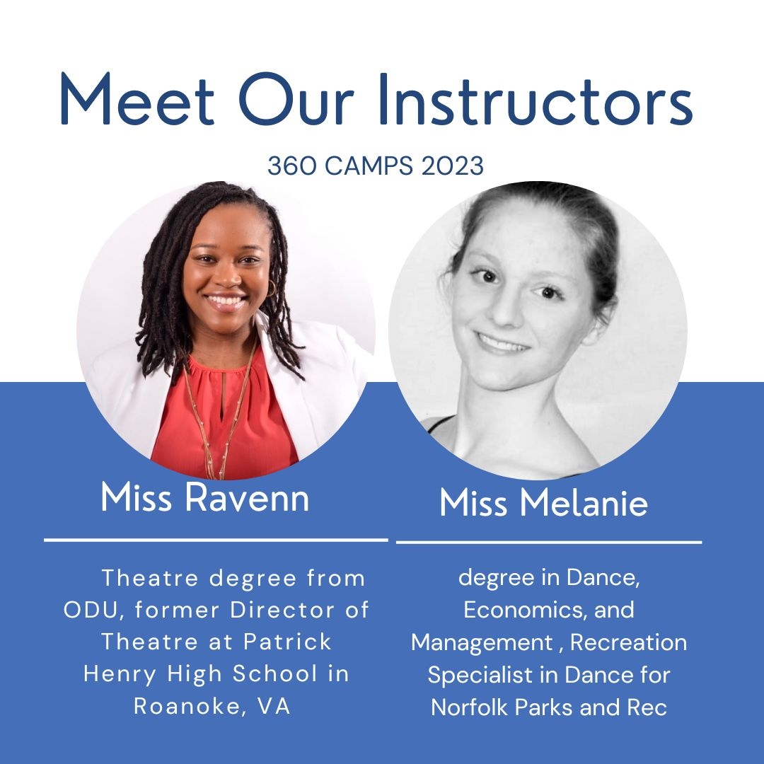 You are gonna LOVE this camp lineup!

There's still time. Signup on our website today!

l8r.it/Ug8U

#journeythroughtime #summercamps #campinstructors #danceinstructors #summercamps2023 #dancecamp #757dance #cultivatenurtureempower #studio360performingarts