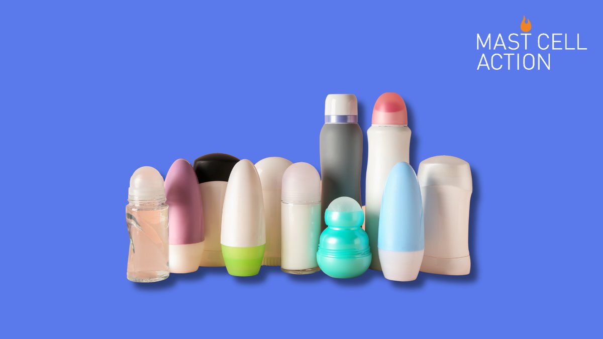 Can you help us to help newbie people trying to navigate life with MCAS? Which deodorants or antiperspirants do you tolerate?
#MCAS #mca #mastcellaction #spoonies #mastcells #masto #masties #mastcell