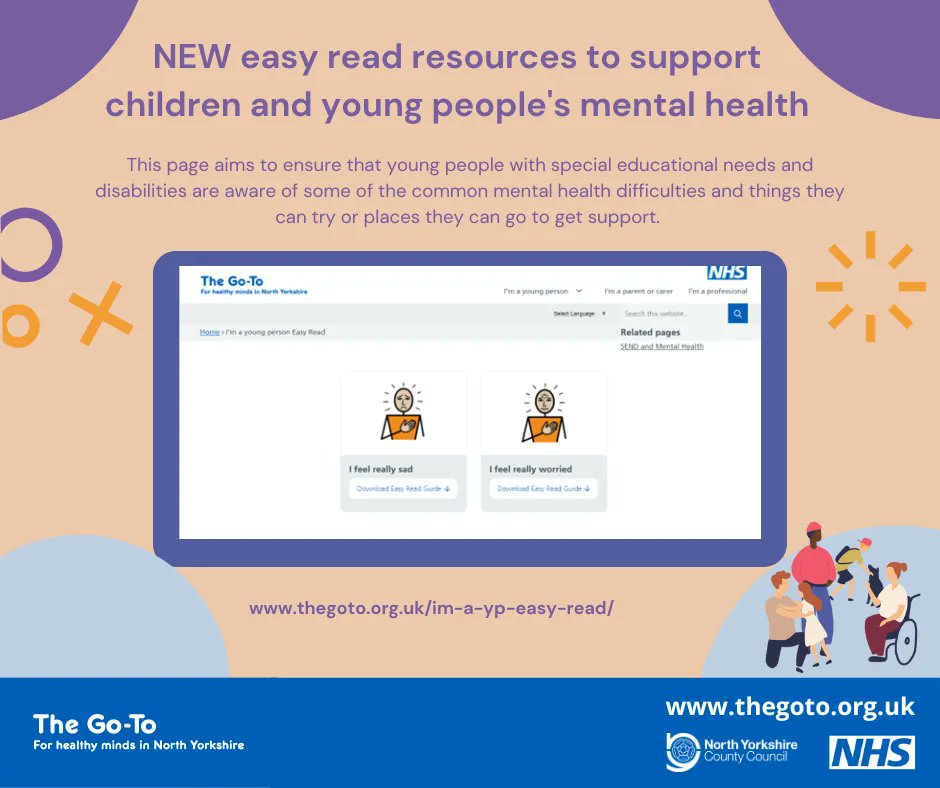 Are you a young person with special educational needs or a disability? Are you feeling really worried? Visit our new easy read resource for more information and guidance on where to go for support buff.ly/3popsoj