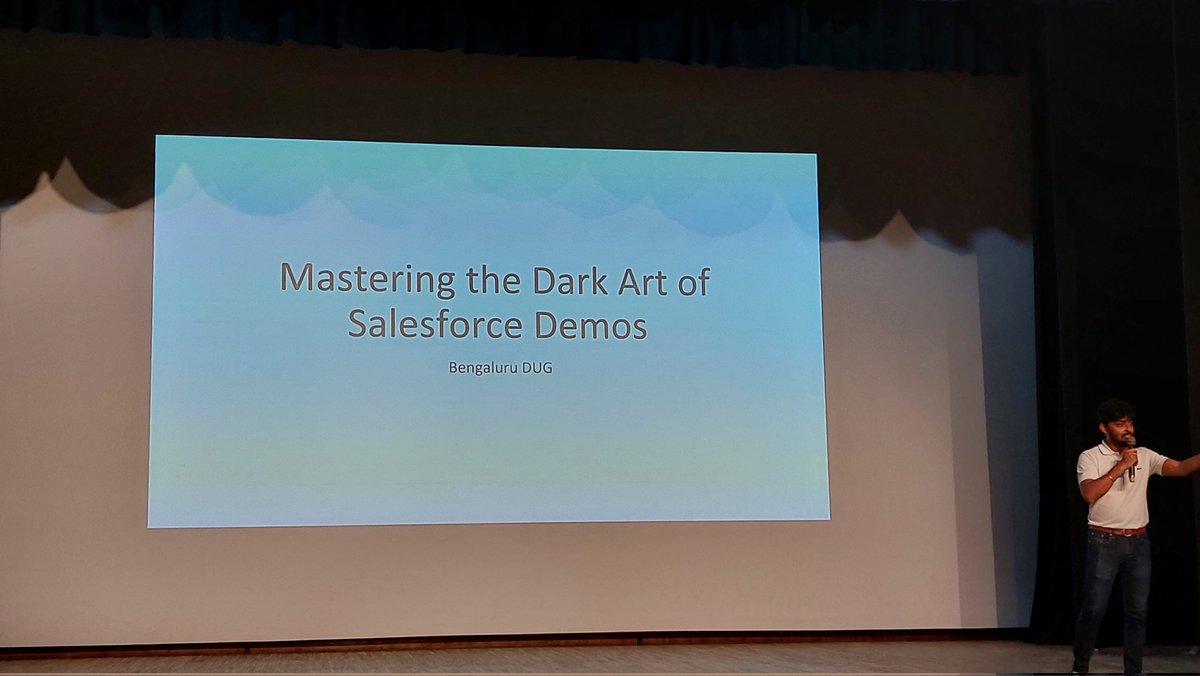 Anusuya V (@theunianu) on Twitter photo Mastering the art of demos with <a href="/jigarshah189/">Jigar Shah</a>
Well-explained with a great analogy of Sholay-meets-tech!
#BengaluruMegaMeetUp23
#SFDGBLR Mastering the art of demos with <a href="/jigarshah189/">Jigar Shah</a>
Well-explained with a great analogy of Sholay-meets-tech!
#BengaluruMegaMeetUp23
#SFDGBLR