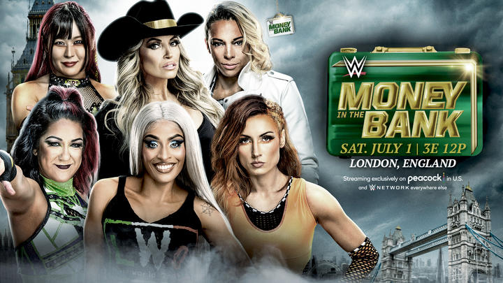 Women’s Money in the Bank Ladder Match

IYO SKY -250

Becky Lynch +200

Bayley +500

Zoey Stark +800

Trish Stratus +2000

Zelina Vega +2000 https://t.co/dg74ceSKFP