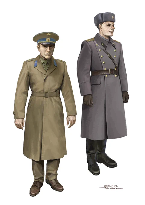 Soviet Army Officer Overcoat
