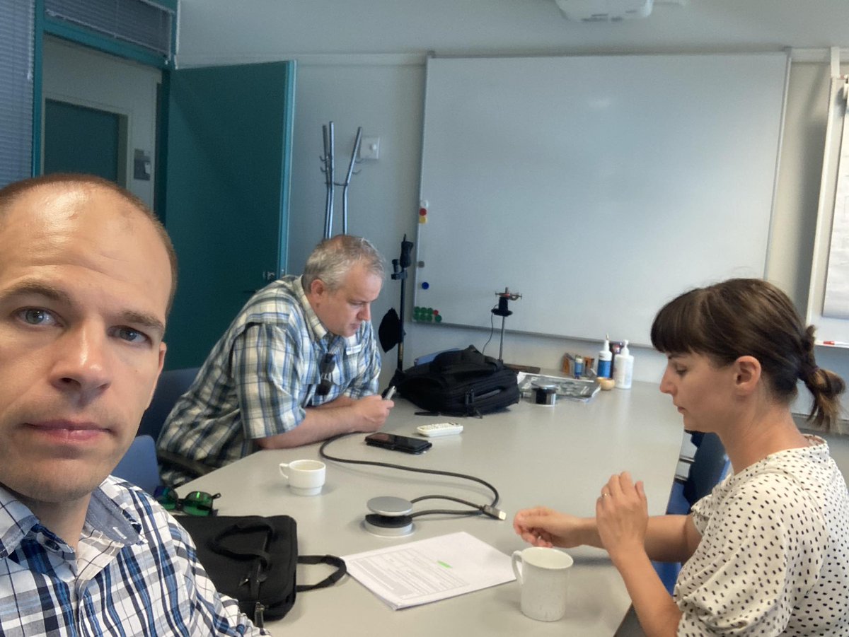 TACMEE2's tweet photo. Important meeting in Oulu, bringing together project partners from Hungary and Finland. The meeting was held at the university focused on the progress of Tacmee project. Participants visited laboratories and engage in a quality assurance meeting with an external evaluator. https://t.co/rm7R4kaniM