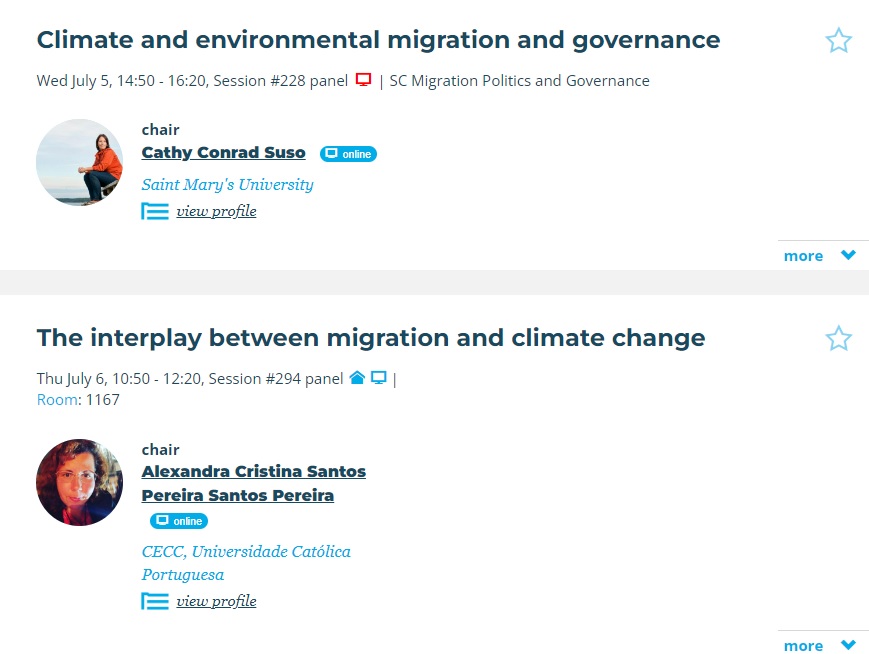 parachute80's tweet photo. Climate and Migration: Just to let you know that I will be the chair and discussant of 5 papers for the session on July 6th & I will also present my own paper on this session on July 5th. #imiscoe2023 #annualconferencewarsaw
#integralhumandevelopment #cecc #catholicunivlisbon https://t.co/5XZzxz4pZ2