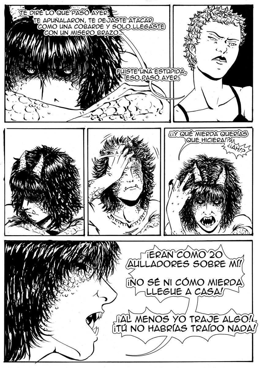 JaniceQuinteros's tweet photo. "36 Días - capitulo 01"      
Pag: 22 
Patreon: JaniceQW     
#36dias #if #tinta #plumilla #guerra #ink #nib #blackandwhite #war #apocalypse #drawing #ilustration #zombie #ペン先 #インク https://t.co/Jf7DY8YmfH