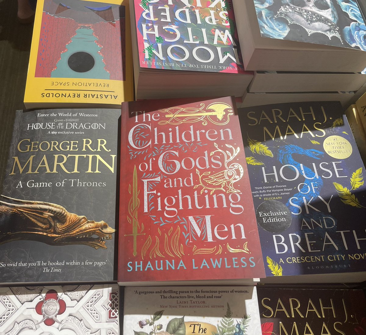shaunaLwrites's tweet image. My book is beside Game of Thrones today in Waterstones

I think back to all the rejection letters I got and the fact my book somehow made it onto this table

It’s feels amazing. But also weird. 

Like I might blink and they will be gone and none of this really happened