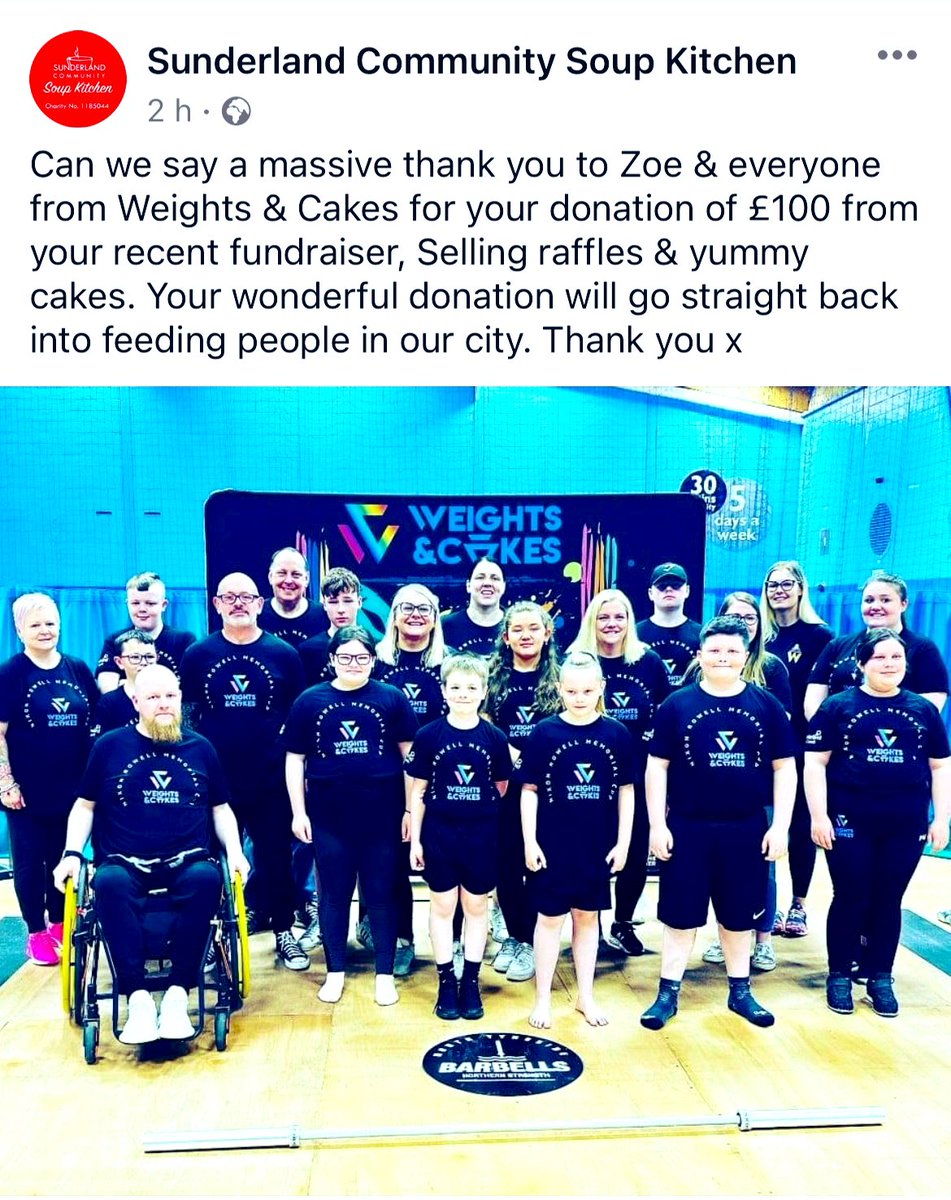 Weights & Cakes CIC tweet media