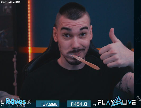 Et on y retourne EN LEGENDE #play4live23 toute la journée sur twitch.tv/m_bubbles 💙

Venez soutenir l'asso et si le coeur et le porte-monnaie vous en dit, faire un petit don 🙏🏻