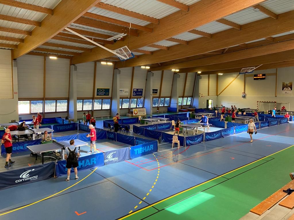 a_leboeuf's tweet photo. 1er Open National de Ping Parkinson à @Aizenay_ville en #Vendée. A un an des Jeux Olympiques et Paralympiques de @Paris2024 le #handisport doit être encouragé et accompagné. 
Les athlètes se surpassent et par la même occasion luttent contre la maladie @FranckRoy85 https://t.co/PeqafcsISm
