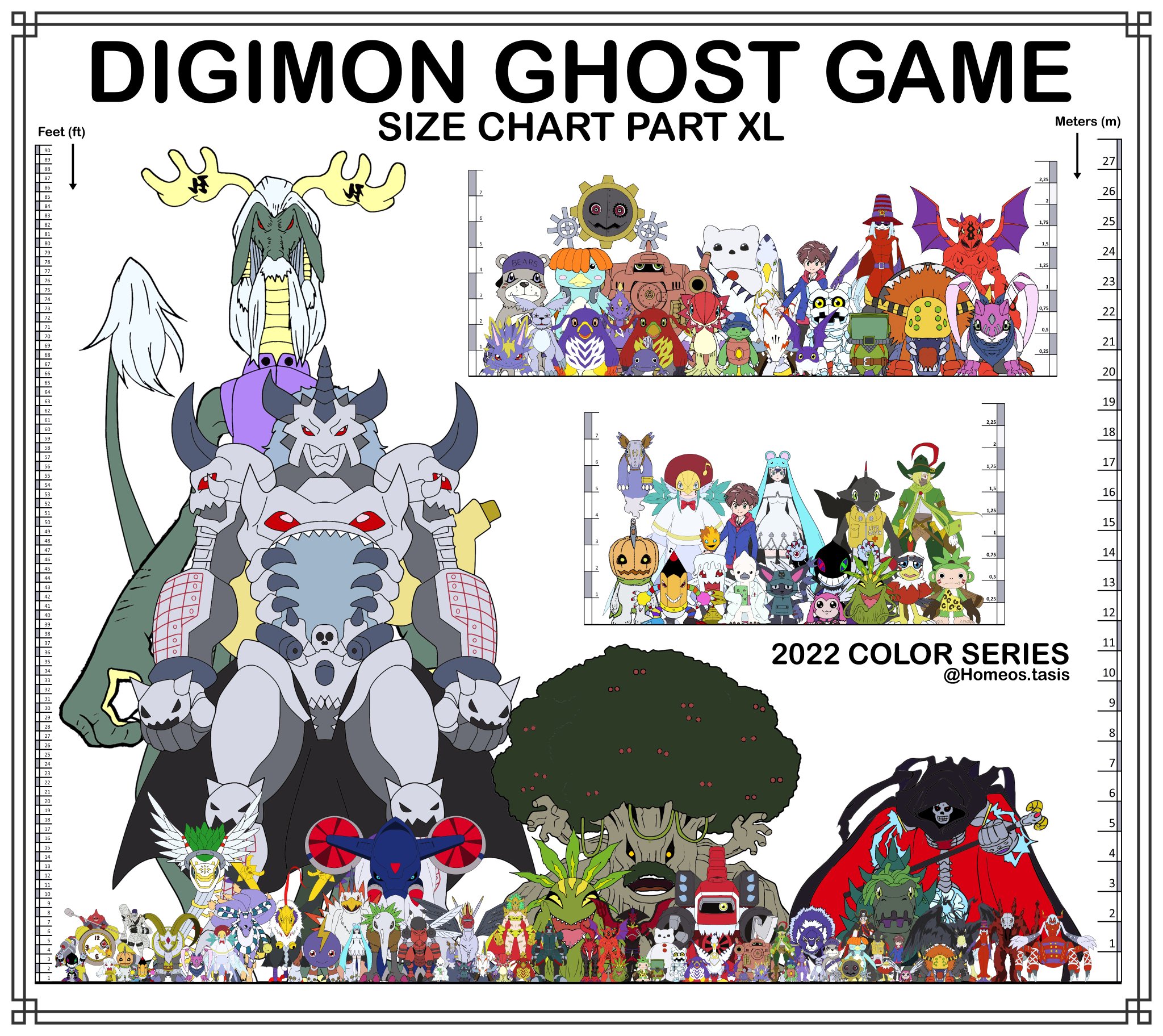 Homeos.tasis on X: WEB UPDATE! 🎉💛 DIGIMON GHOST GAME (Ep. 01-35) 👉👉   👈👈  ------------------------------------------------------- Let me know if  there is any mistake! #Digimon #デジモン #digimonsize #digimonghostgame #art