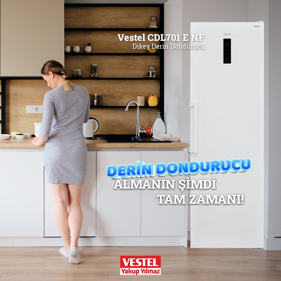 Derin dondurucu almanın şimdi tam zamanı! 🧊 

#vestelyyakupyilmaz