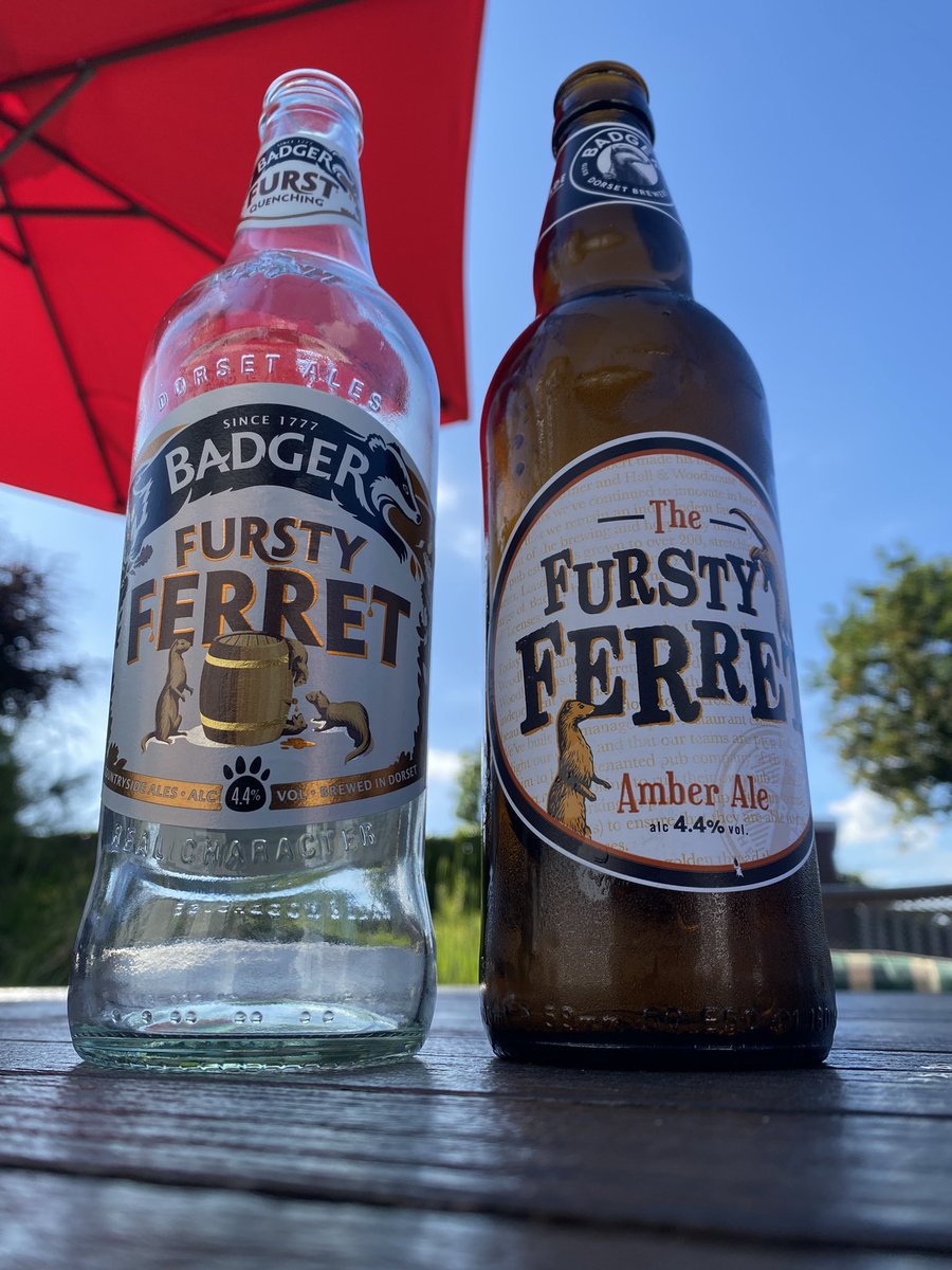 h14prt's tweet photo. Lovely to have a Fursty in the sun #dorsetbrewery #badgerales #furstyferret with @sharon_sstone https://t.co/G3juOXItkP
