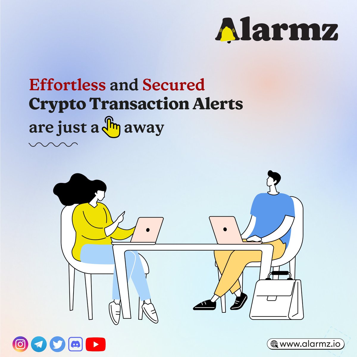 Are you ready for the future of communication?
Alarmz offers unmatched interoperability, allowing seamless communication across different blockchain networks. Join the  #Alarmz #Web3 #UnifiedCommunication   #AlarmzProtoco #Crypto #NFT