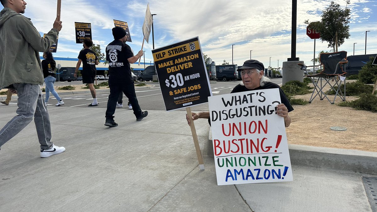 What’s disgusting? Union Busting! #Teamsters #1u